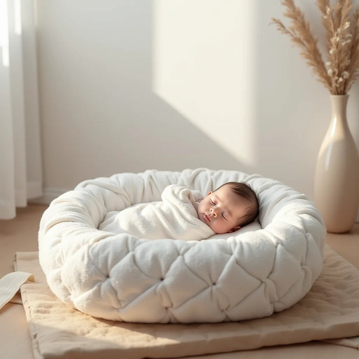 Babynest Med Stöd - Babynest med stöd för trygg sömn och mjuk komfort hemma