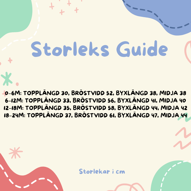 FÄRGGLATT PYJAMASSET