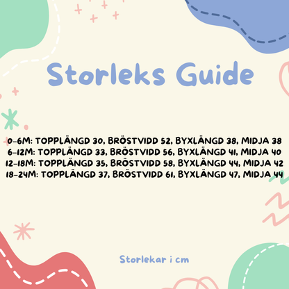 FÄRGGLATT PYJAMASSET