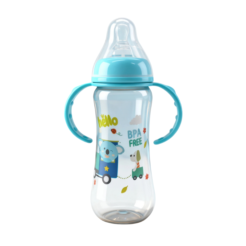 NAPPFLASKA MED HANDTAG