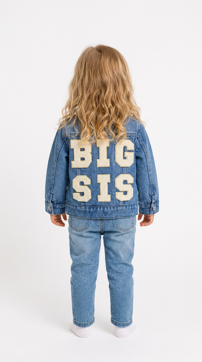 BRODERAD JEANSJACKA