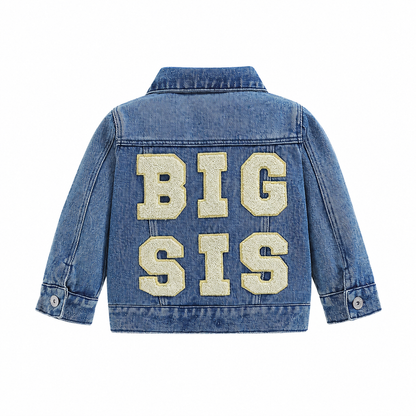 BRODERAD JEANSJACKA