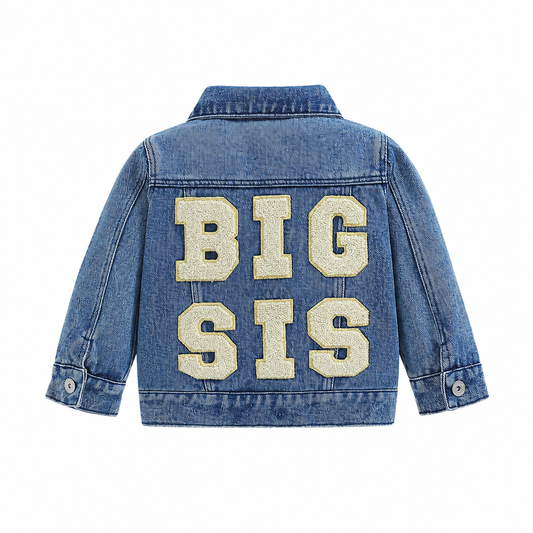 BRODERAD JEANSJACKA