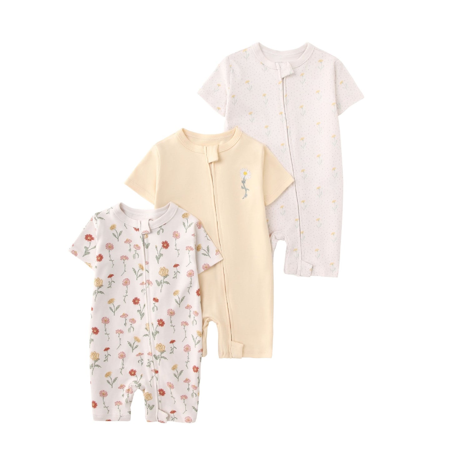3-PACK ROMPERS