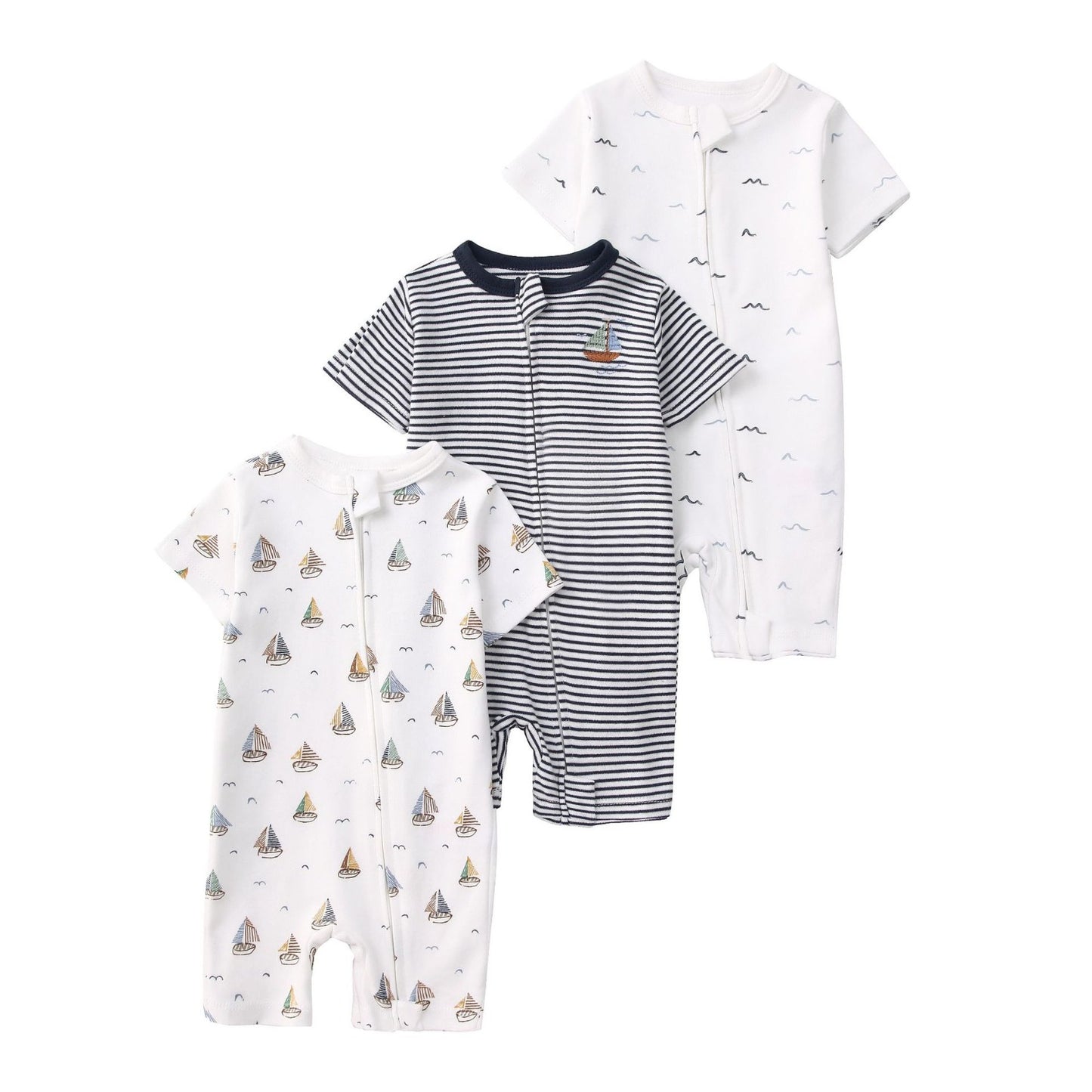 3-PACK ROMPERS