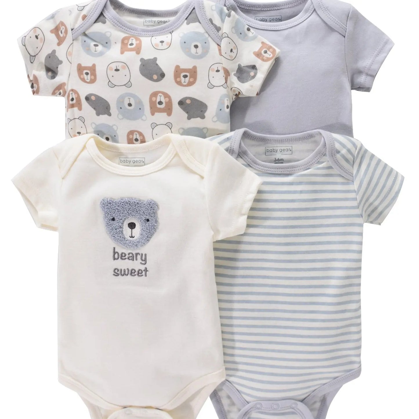 KORTÄRMAD BODY 4-PACK