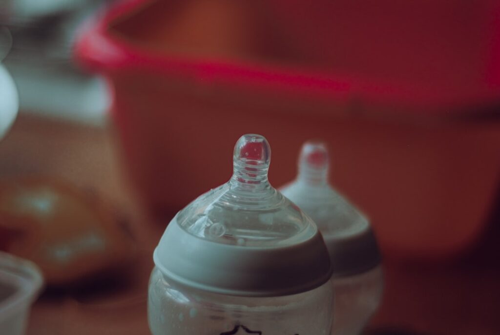 Photo baby bottle